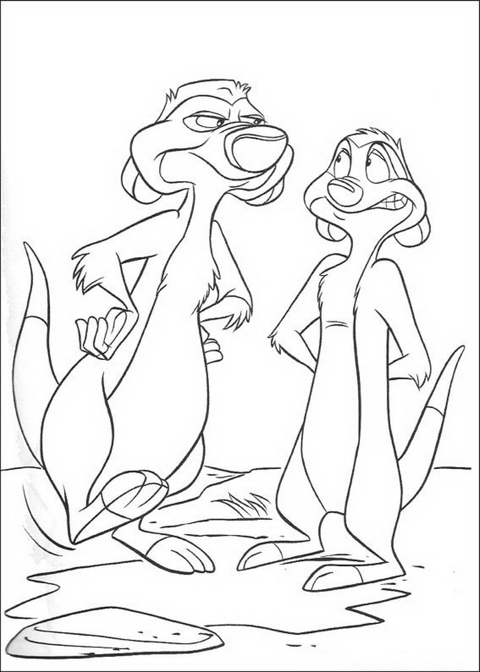 Kids-n-fun.de | Malvorlage Der König der Löwen Der König der Löwen